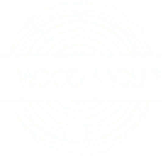 WOOD 4 YOU LOGO BLANCO
